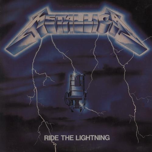 Metallica Ride The Lightning US Promo vinyl LP album (LP record